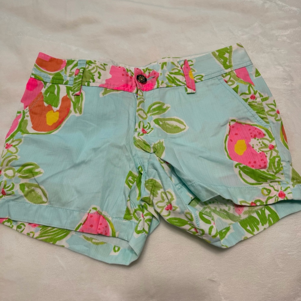 Lilly Pulitzer Callahan Shorts in Pink Lemonade